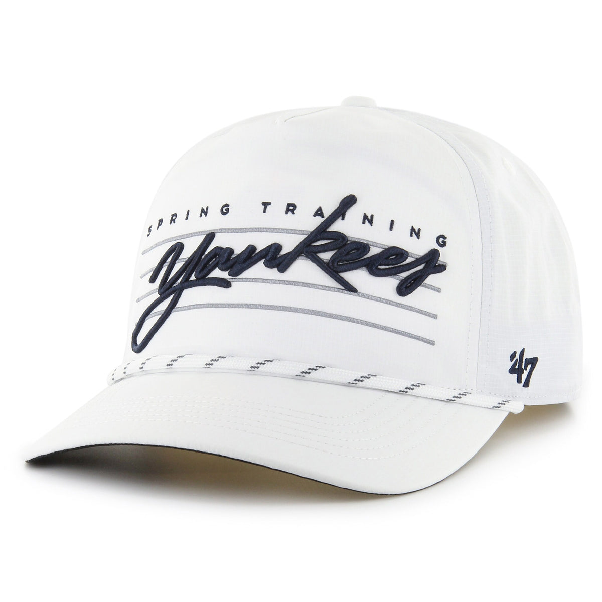 New York Yankees '47 Downburst Hitch Snapback Hat - White