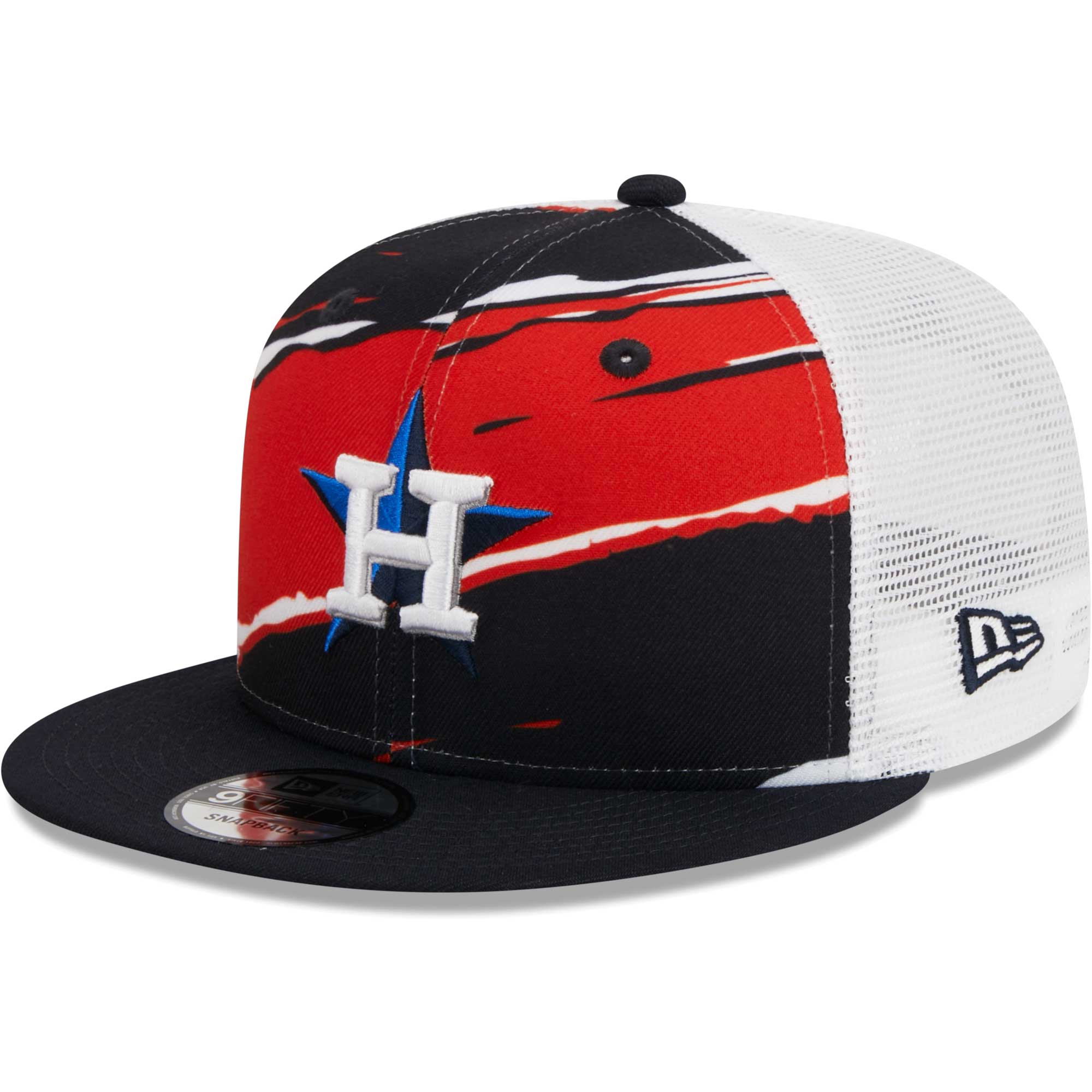 Houston Astros New Era Tear Trucker 9FIFTY Snapback Hat - Navy