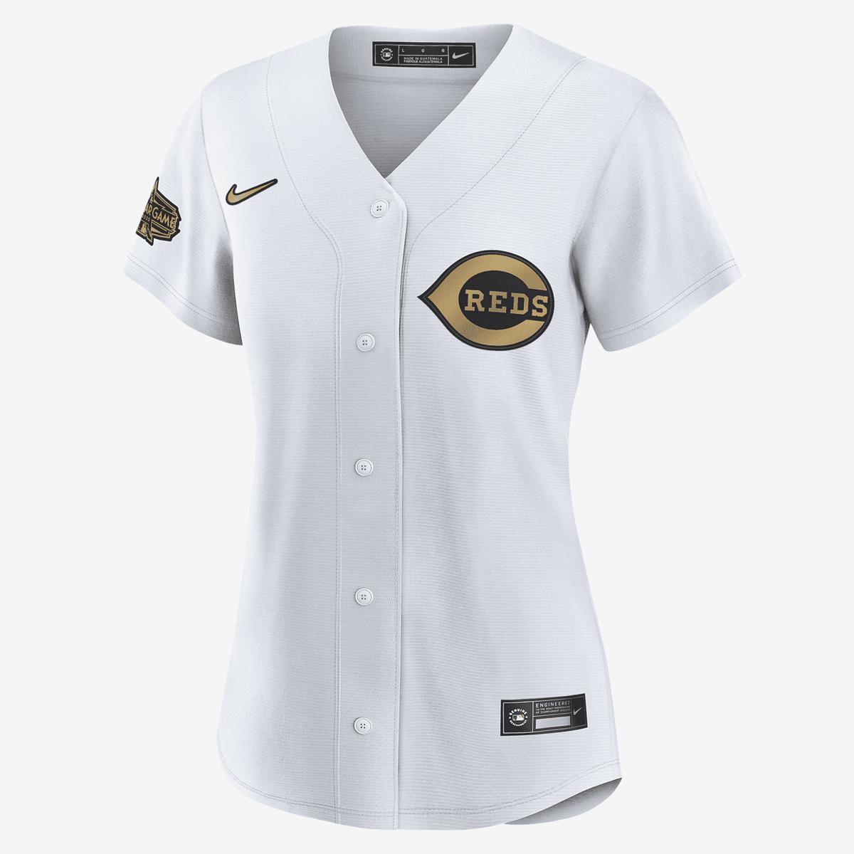 MLB Cincinnati Reds 2022 All-Star Game Women's Replica Baseball Jersey - White