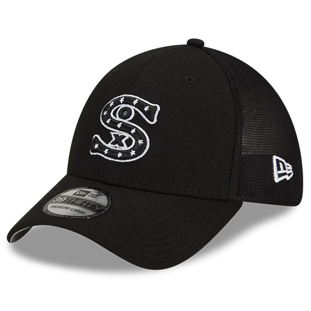 Chicago White Sox New Era 2023 Batting Practice 39THIRTY Flex Hat - Black