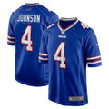 Men s Nike Jaquan Johnson Royal Buffalo Bills Game Jersey
