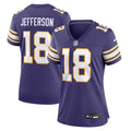 Justin Jefferson Minnesota Vikings Nike Women s Player Jersey   Purple