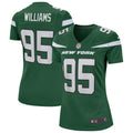 Women s Nike Quinnen Williams Gotham Green New York Jets Game Jersey