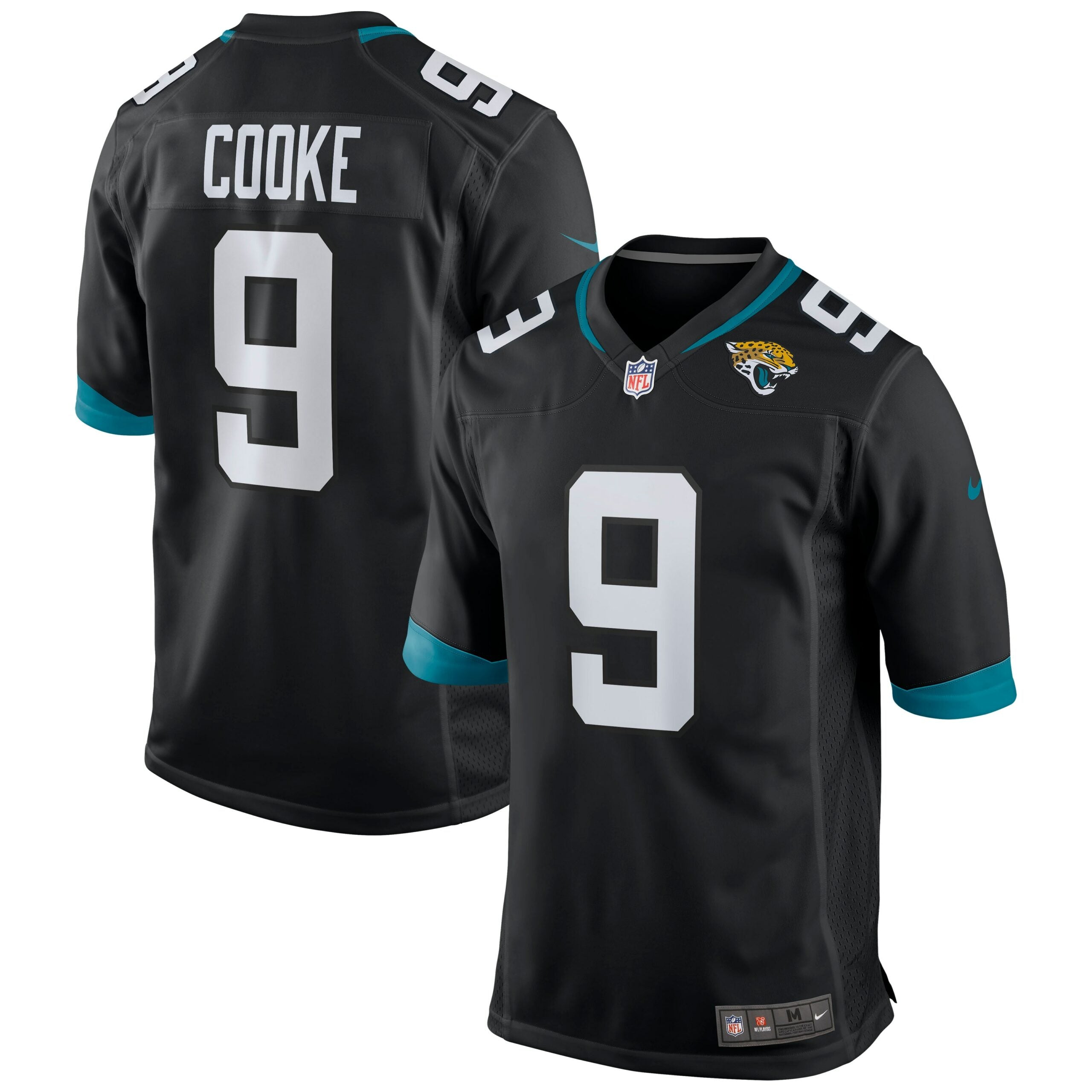 Logan Cooke Jacksonville Jaguars Nike Game Jersey   Black