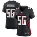Keith Brooking Atlanta Falcons Nike Women s Game Retired Player Jersey   Black