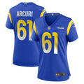 Women s Nike AJ Arcuri Royal Los Angeles Rams Game Player Jersey