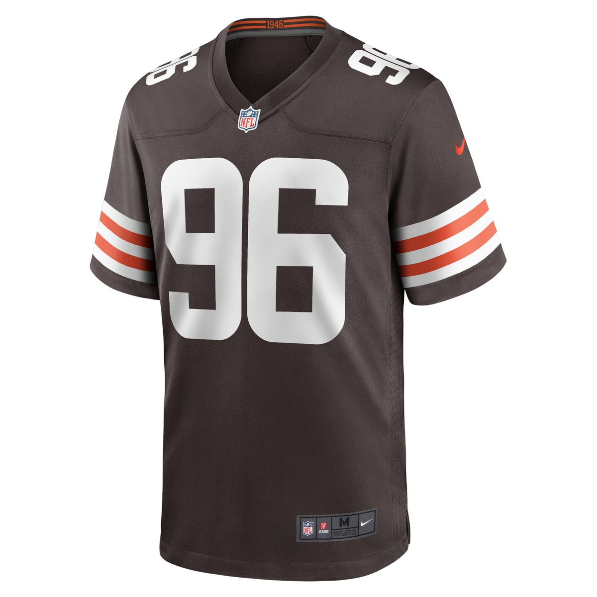 Men s Nike Jordans Elliott Brown Cleveland Browns Game Jersey