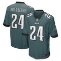 Men s Nike James Bradberry Midnight Green Philadelphia Eagles Game Player Jersey