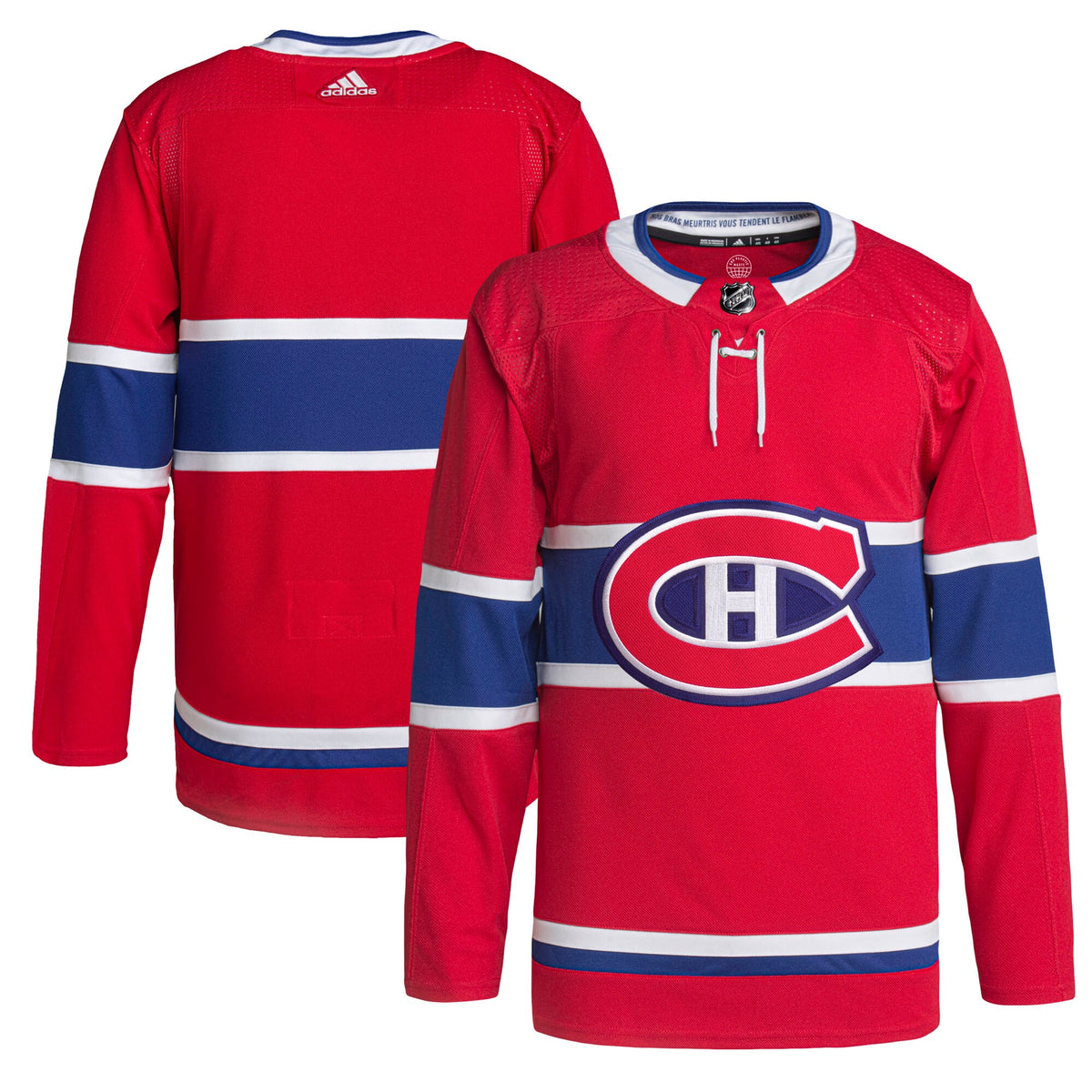 Montreal Canadiens adidas Home Primegreen Authentic Pro Jersey - Red