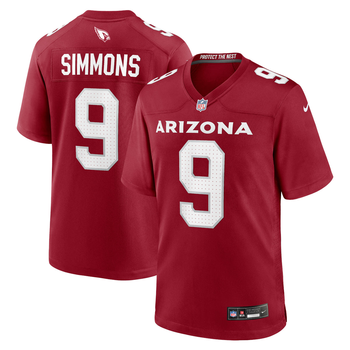 Isaiah Simmons Arizona Cardinals Nike Game Player Jersey   Cardinal