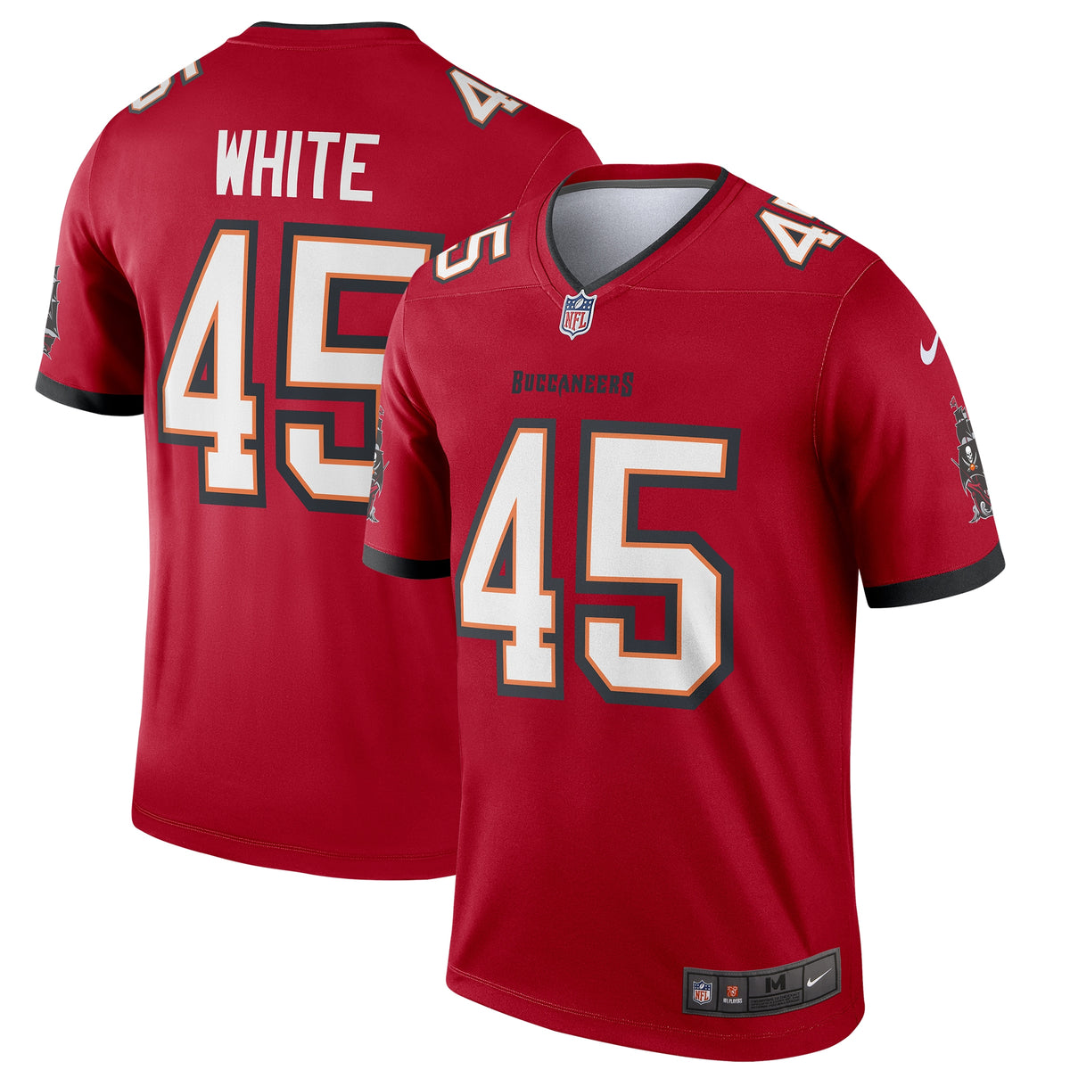 Devin White Tampa Bay Buccaneers Nike Legend Jersey   Red