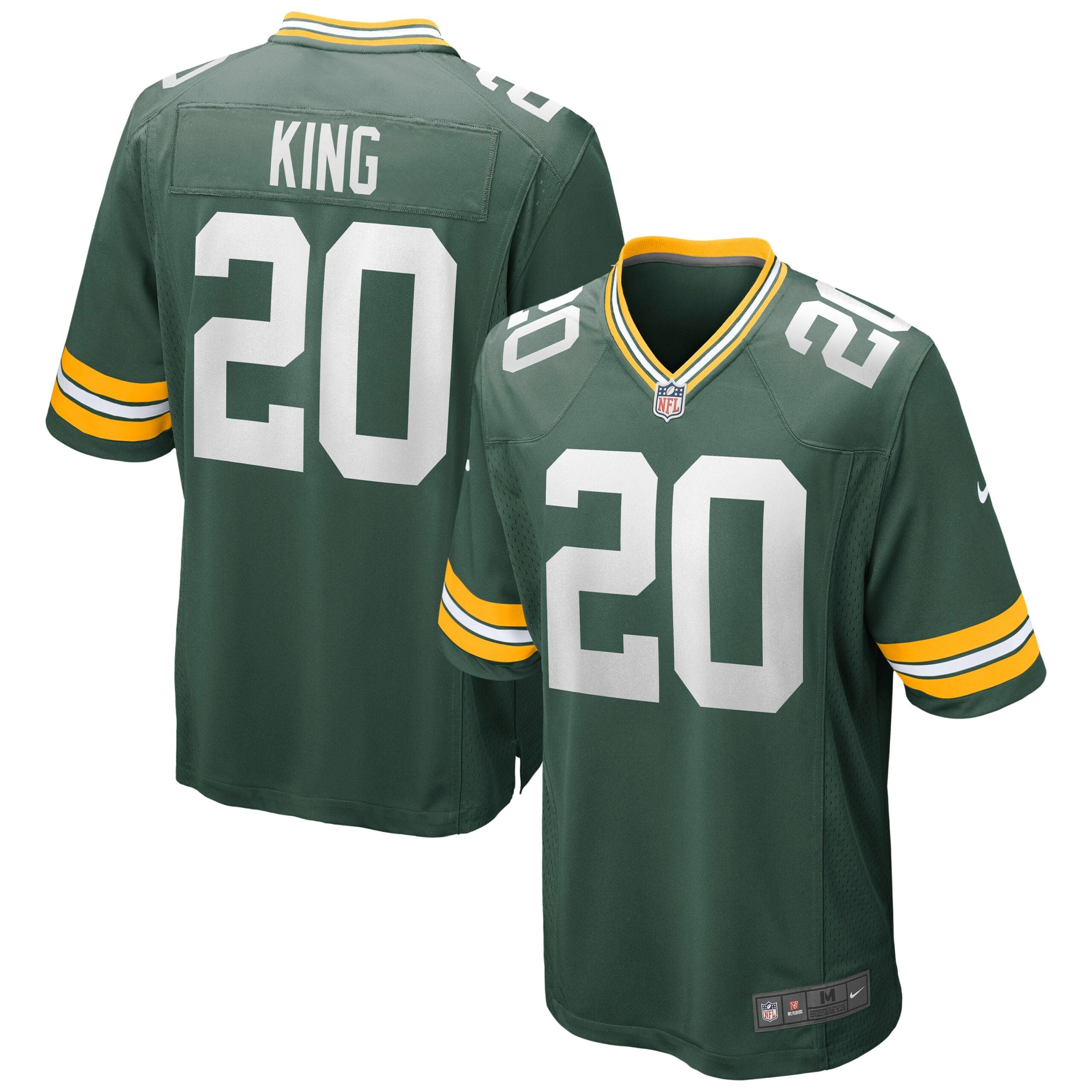 Kevin King Green Bay Packers Nike Game Jersey   Green