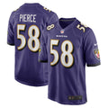Michael Pierce Baltimore Ravens Nike Game Jersey   Purple
