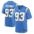 Men s Nike Otito Ogbonnia Powder Blue Los Angeles Chargers Game Player Jersey