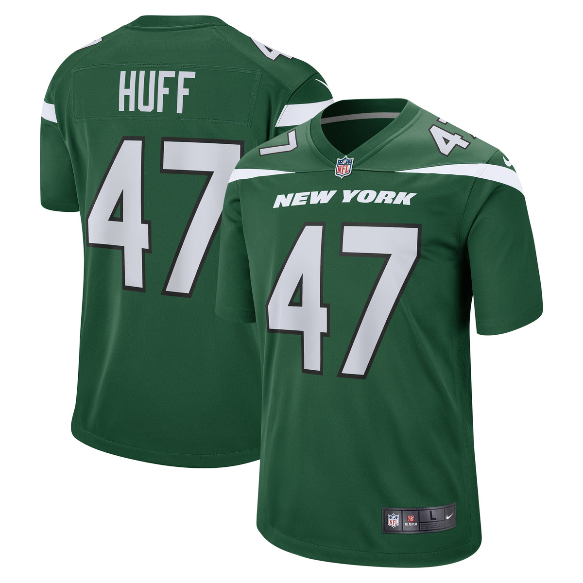 Bryce Huff New York Jets Nike Game Jersey   Gotham Green