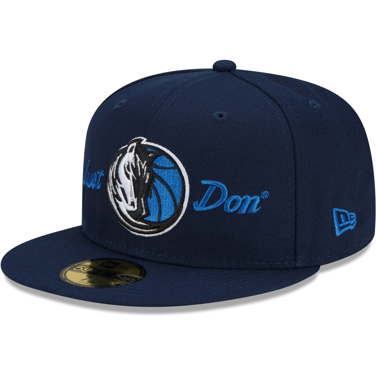 Dallas Mavericks New Era x Just Don 59FIFTY Fitted Hat - Navy