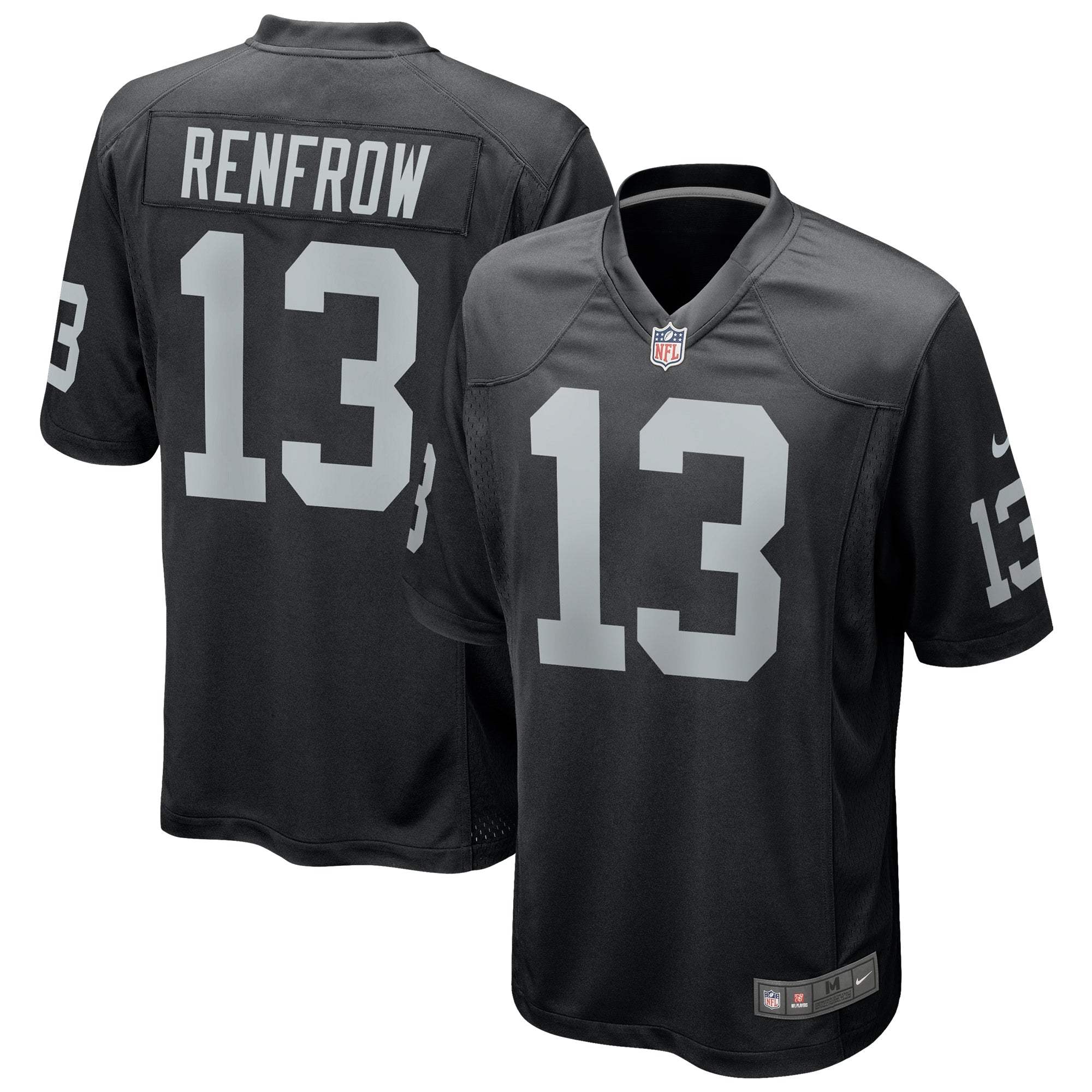 Hunter Renfrow Las Vegas Raiders Nike Game Player Jersey   Black