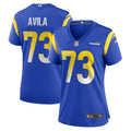 Women s Nike Steve Avila Royal Los Angeles Rams Home Game Jersey