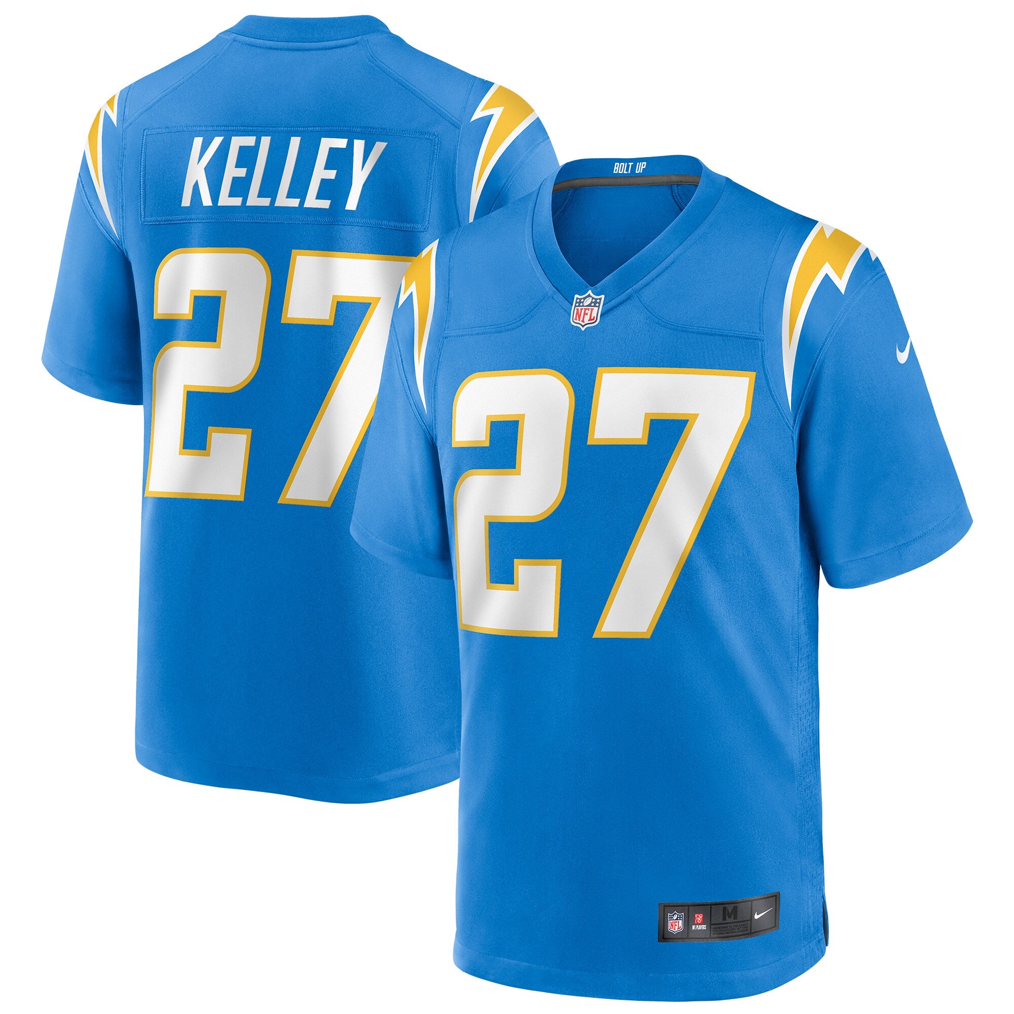 Joshua Kelley Los Angeles Chargers Nike Player Game Jersey   Powder Blue