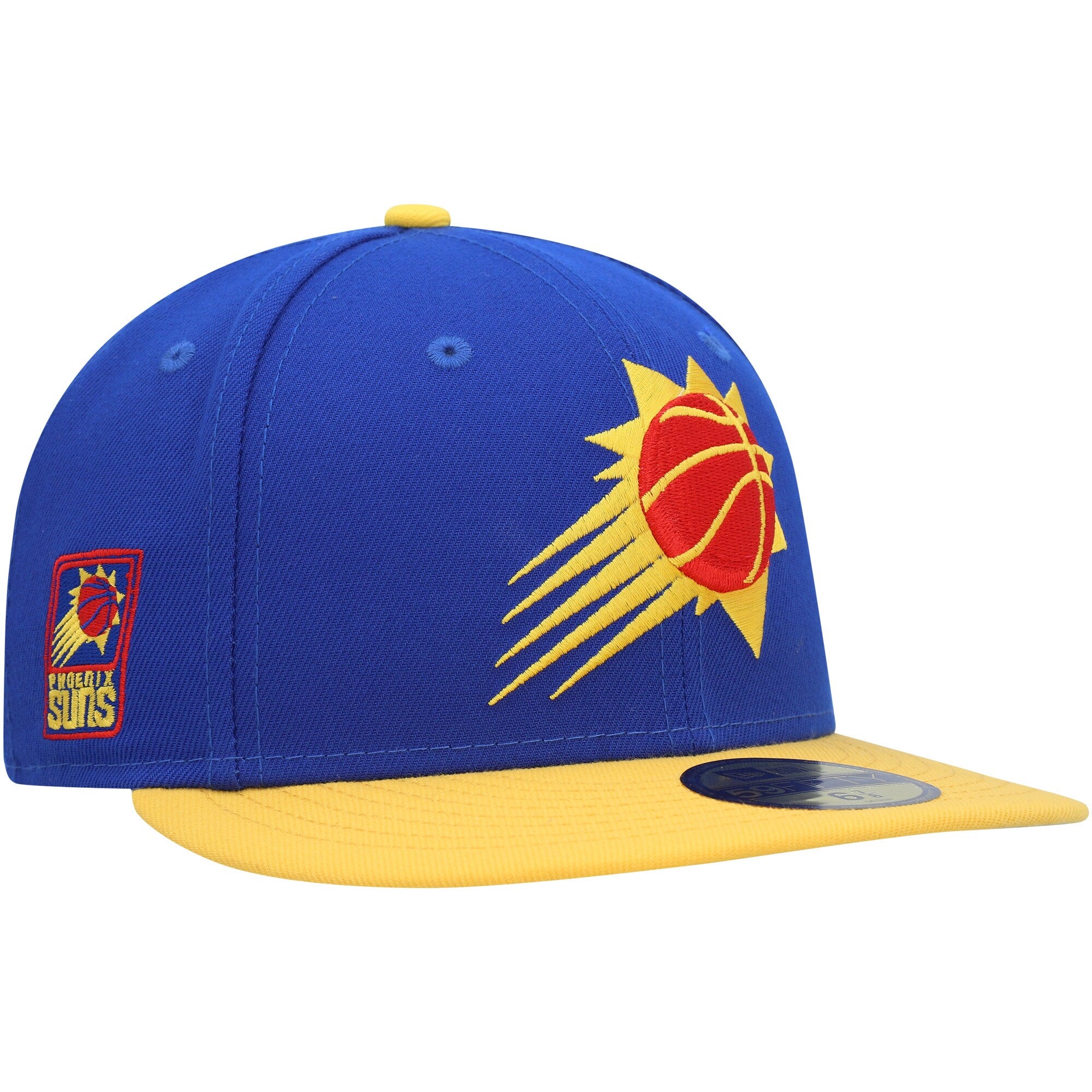 Phoenix Suns New Era Side Patch 59FIFTY Fitted Hat - Blue