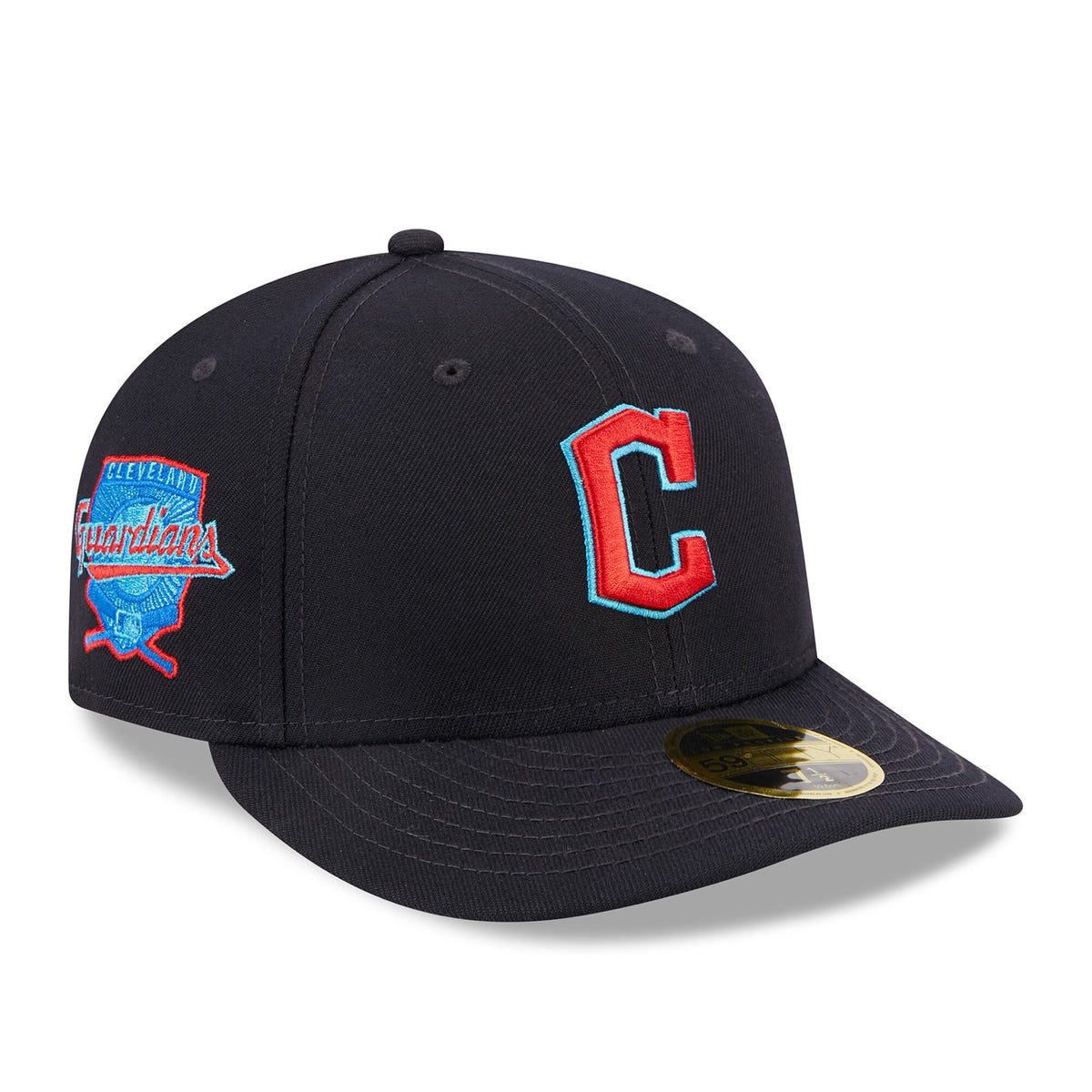 Cleveland Guardians New Era 2023 MLB Father's Day Low Profile 59FIFTY Fitted Hat - Navy