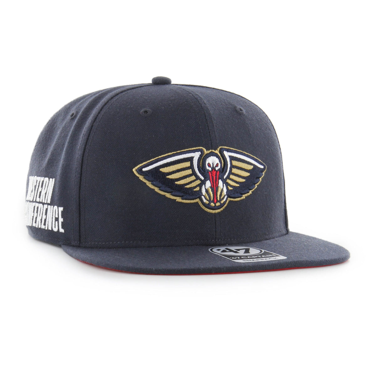 New Orleans Pelicans '47 Sure Shot Captain Snapback Hat - Navy