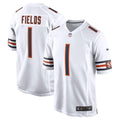Justin Fields Chicago Bears Nike Player Game Jersey   White