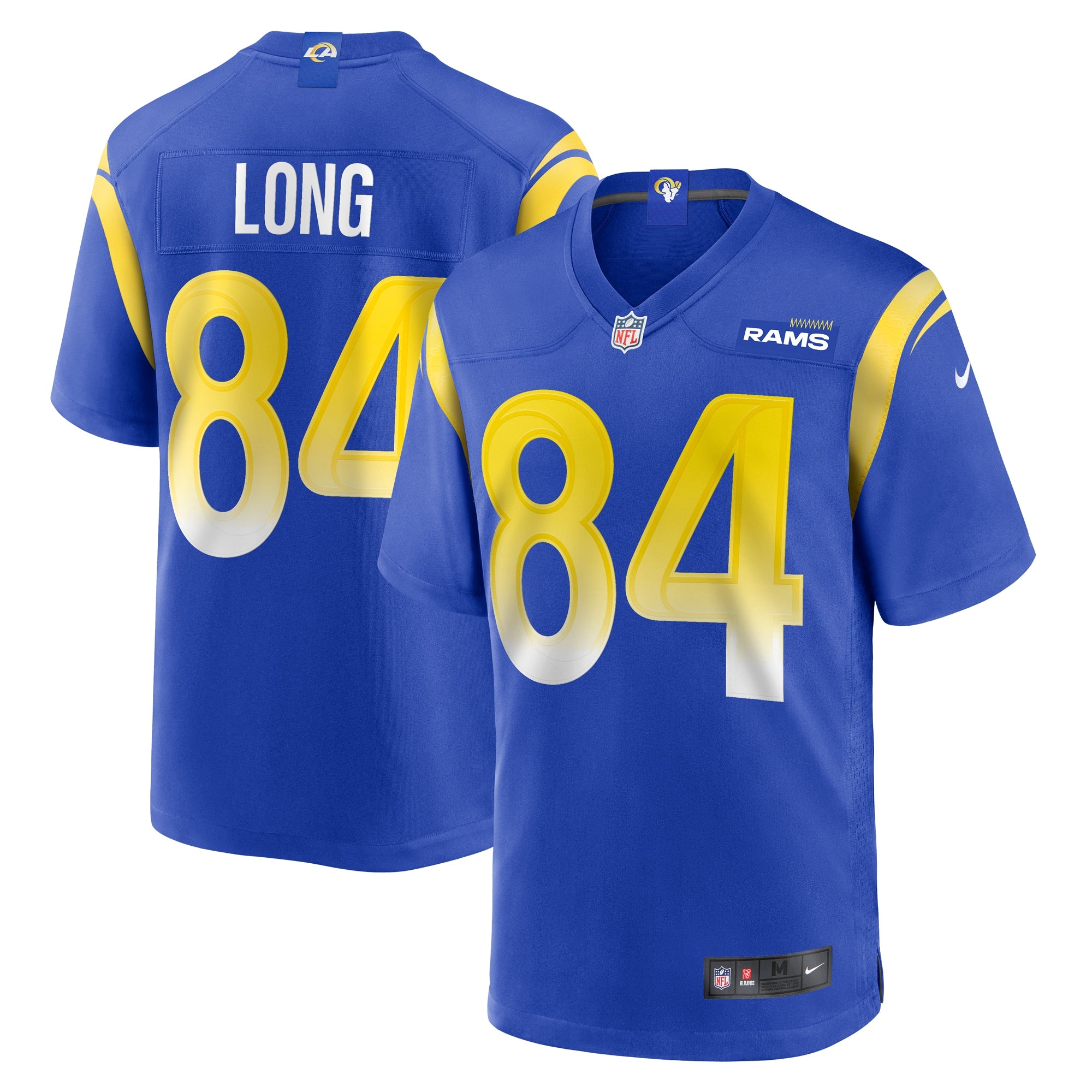 Hunter Long Los Angeles Rams Nike Home Game Jersey   Royal