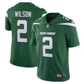 Men s Nike Zach Wilson Gotham Green New York Jets Vapor Limited Jersey