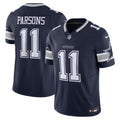 Men s Nike Micah Parsons Navy Dallas Cowboys Vapor F.U.S.E. Limited Jersey