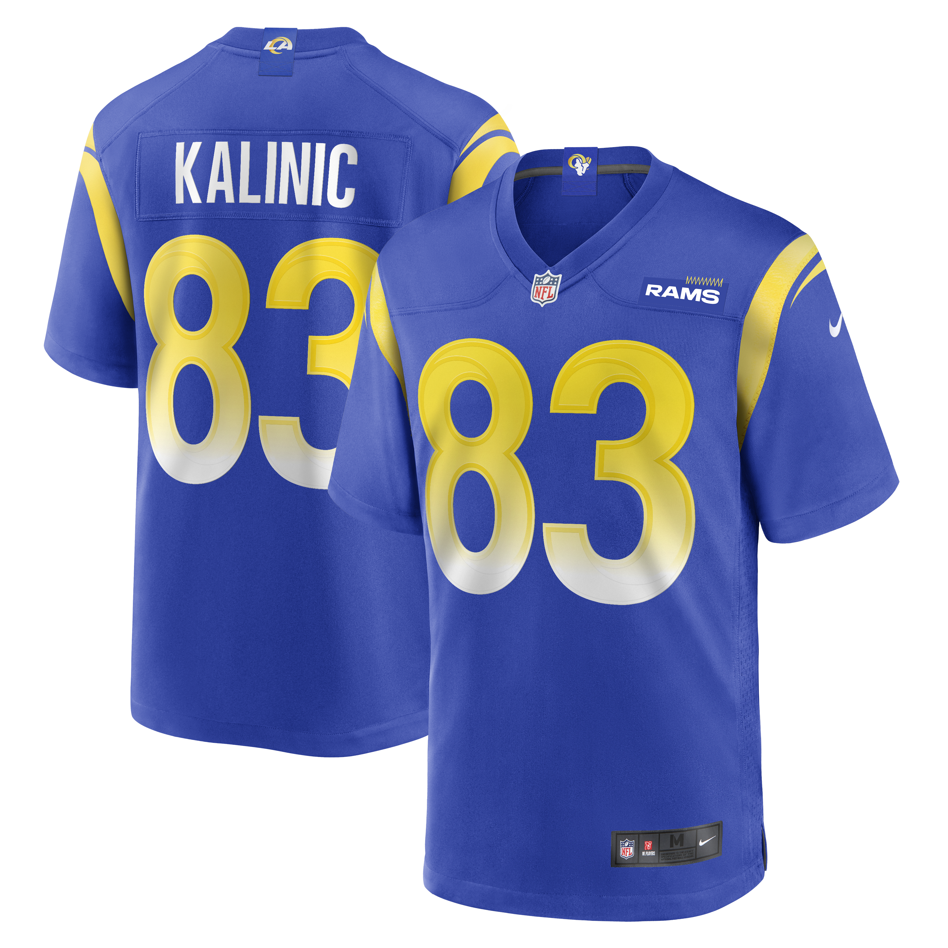 Nikola Kalinic Los Angeles Rams Nike  Game Jersey   Royal