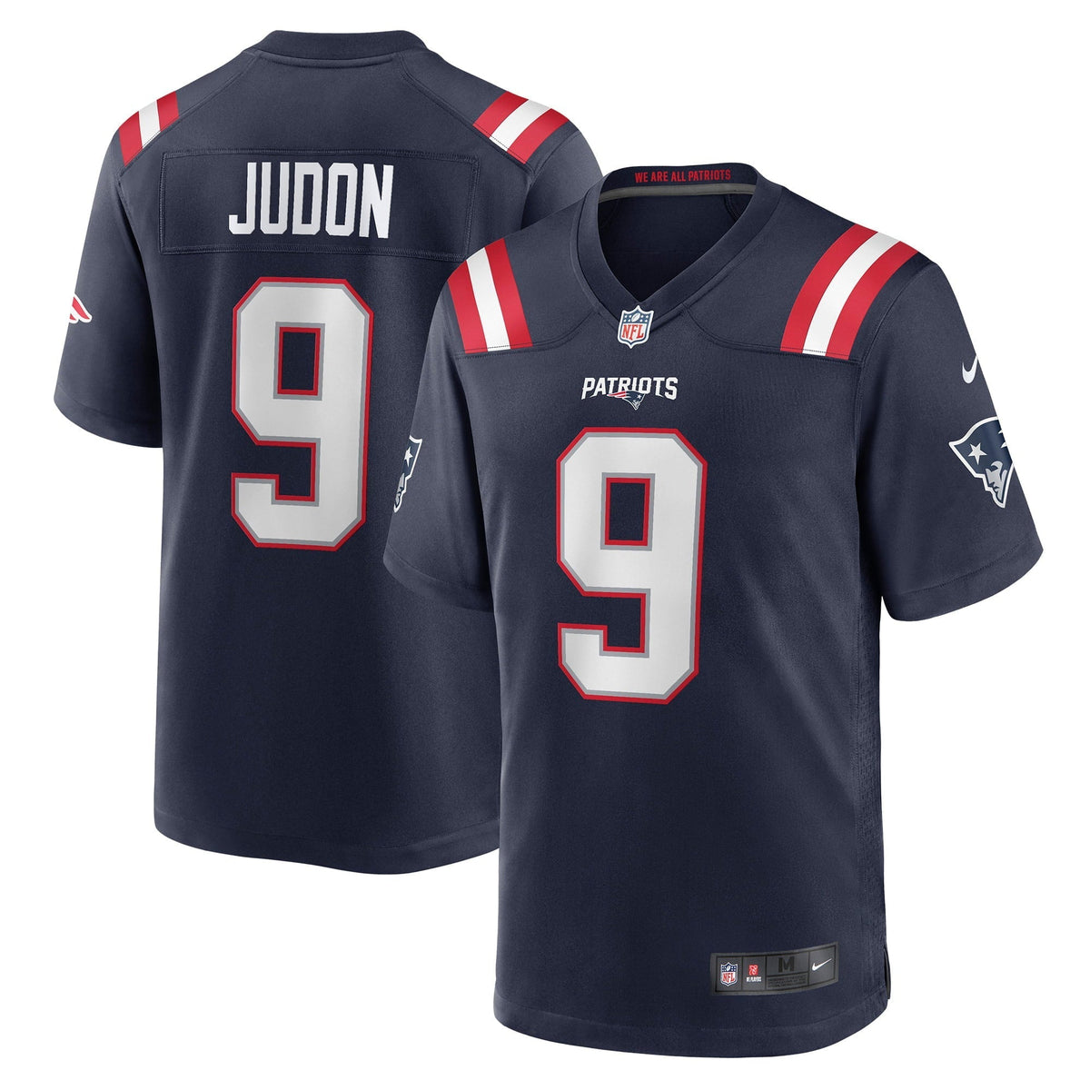 Men s Nike Matthew Judon Navy New England Patriots Game Player Jersey