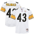 Troy Polamalu Pittsburgh Steelers Mitchell   Ness Youth 2005 Retired Player Legacy Jersey   White
