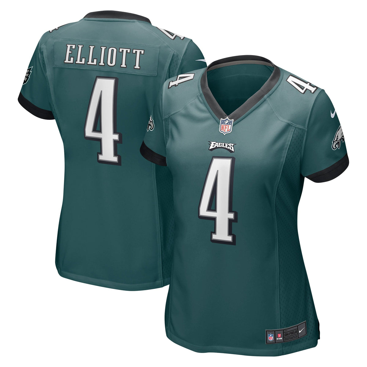 Women s Nike Jake Elliott Midnight Green Philadelphia Eagles Game Jersey