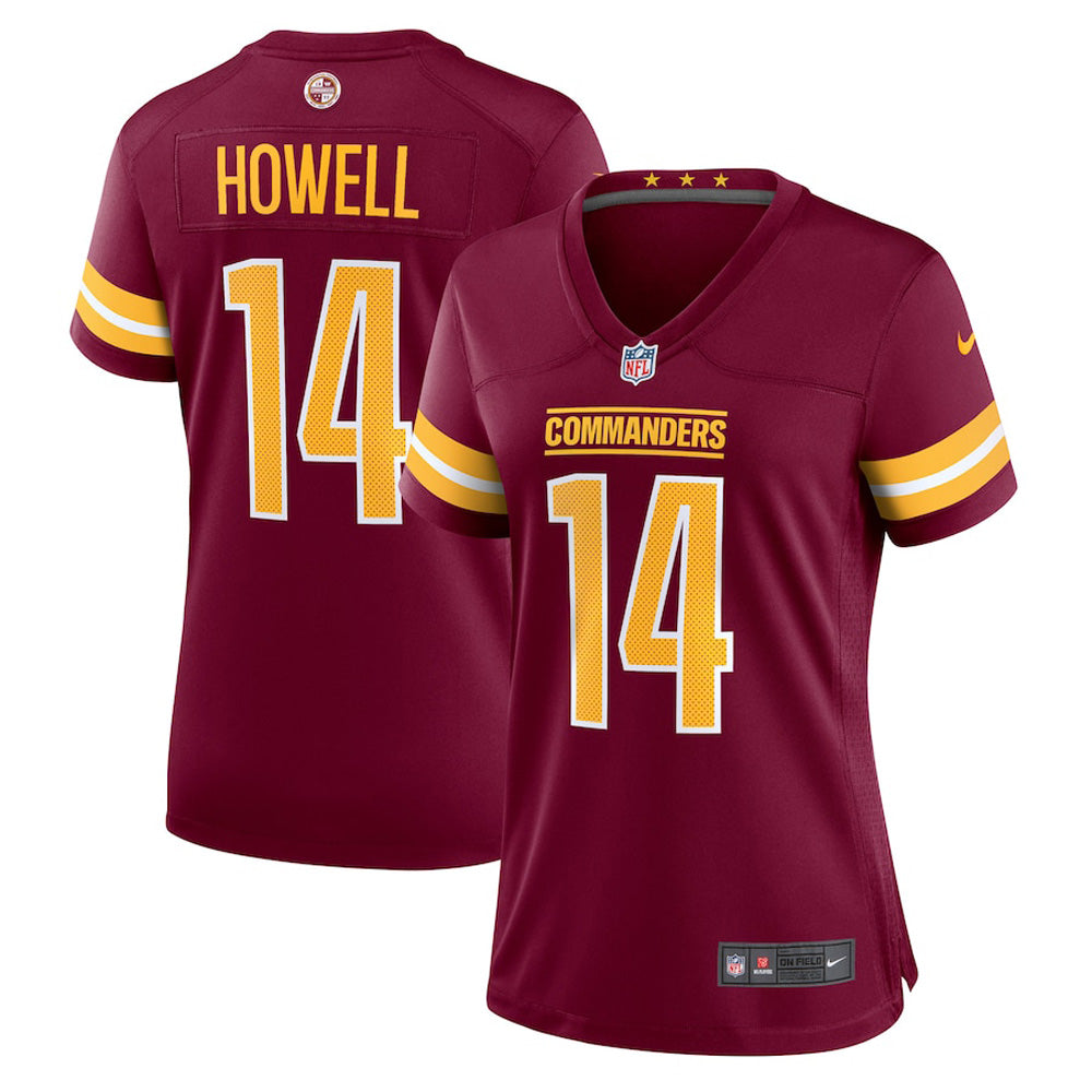 Women s Washington Commanders Sam Howell Game Jersey   Burgundy