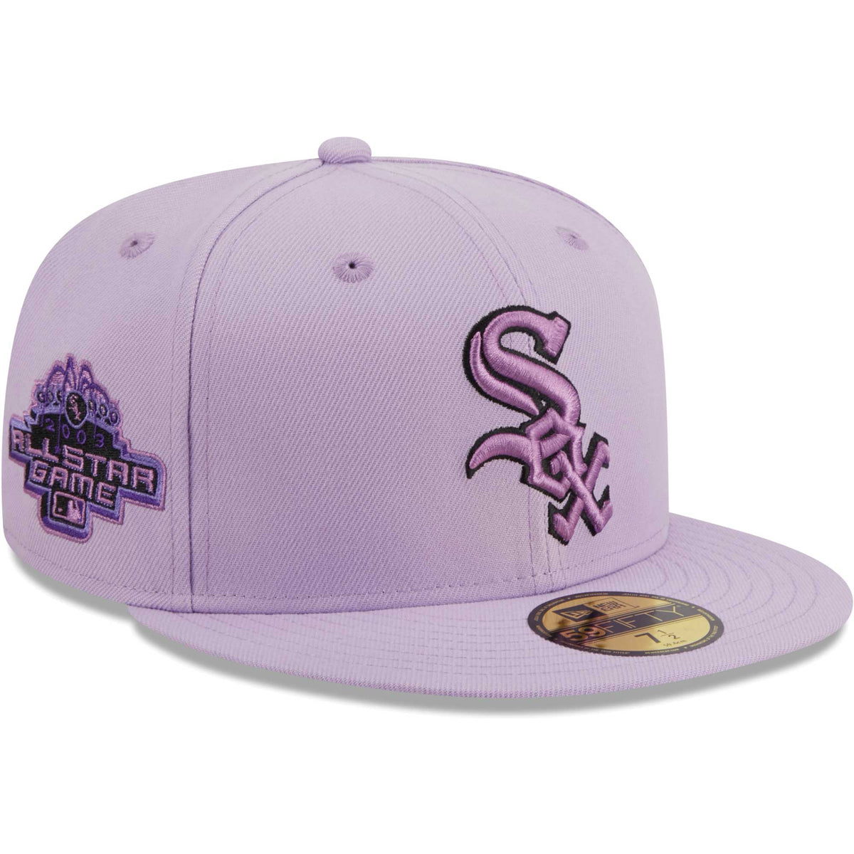 Chicago White Sox New Era 59FIFTY Fitted Hat - Lavender
