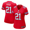 Jordans Poyer Buffalo Bills Nike Women s Player Jersey   Red
