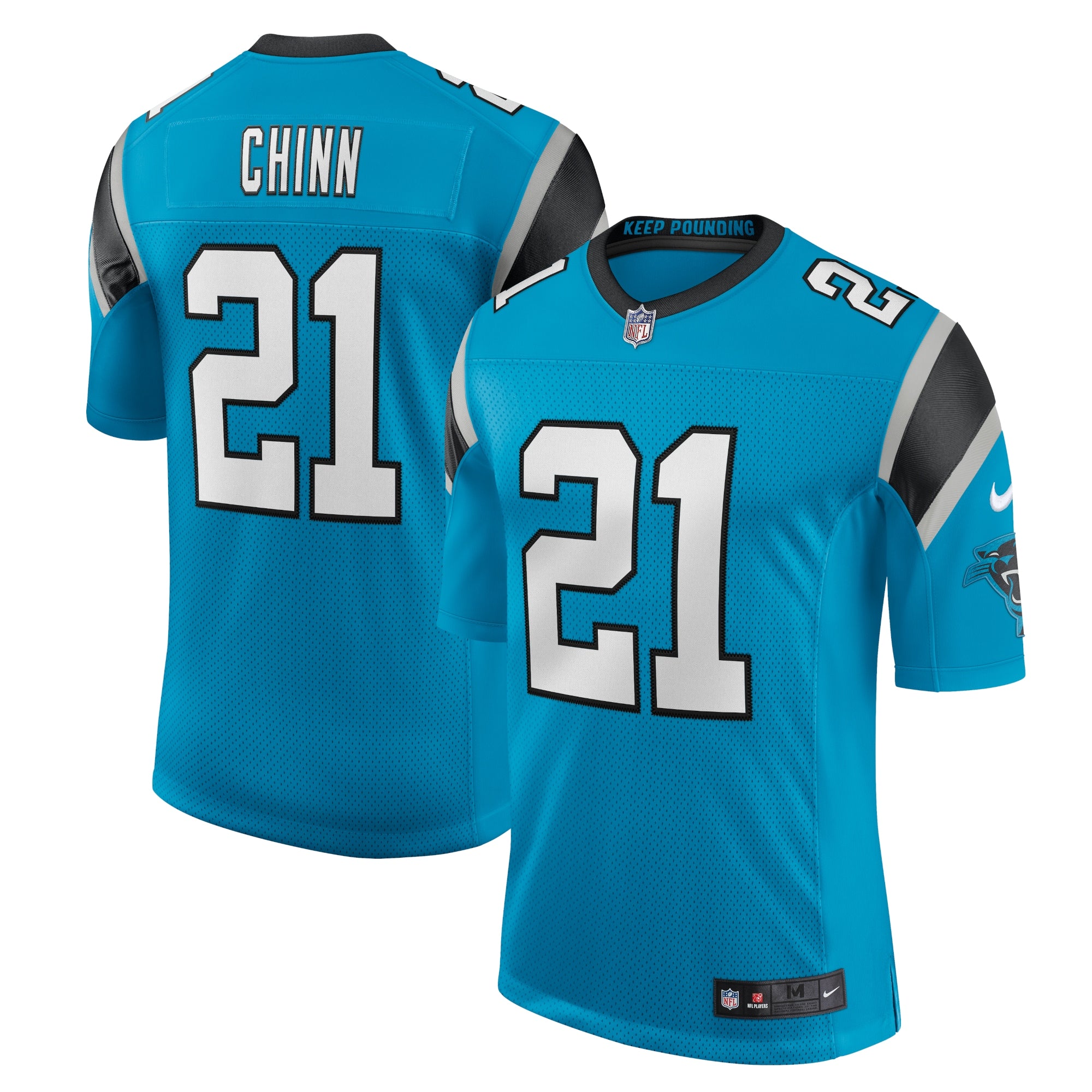 Jeremy Chinn Carolina Panthers Nike Vapor Limited Jersey   Blue