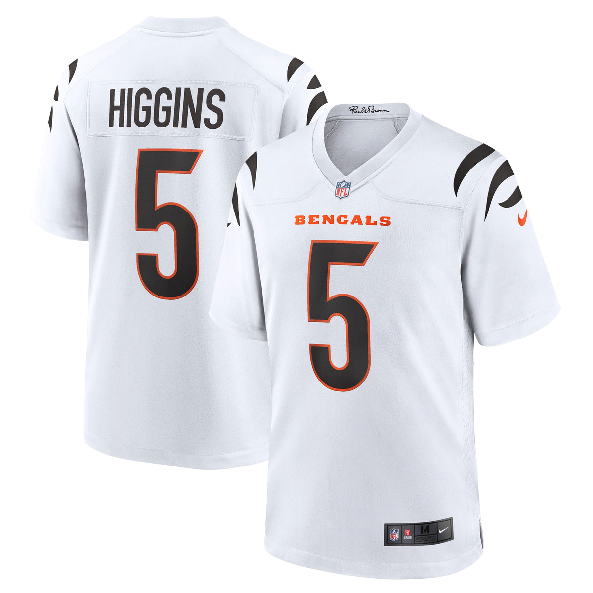 Tee Higgins Cincinnati Bengals Nike  Game Jersey   White
