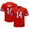 Stefon Diggs Buffalo Bills Nike Youth Game Jersey   Red