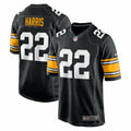 Men s Nike Najee Harris Black Pittsburgh Steelers Game Player Jersey