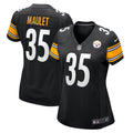 Women s Nike Arthur Maulet Black Pittsburgh Steelers Game Jersey