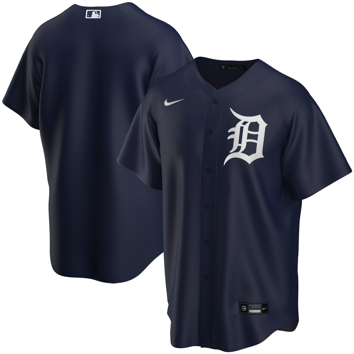 Youth Nike Navy Detroit Tigers Alternate Replica Team Jersey