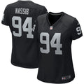 Carl Nassib Las Vegas Raiders Nike Women s Player Game Jersey   Black