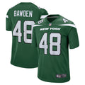 Men s Nike Nick Bawden Gotham Green New York Jets Game Player Jersey