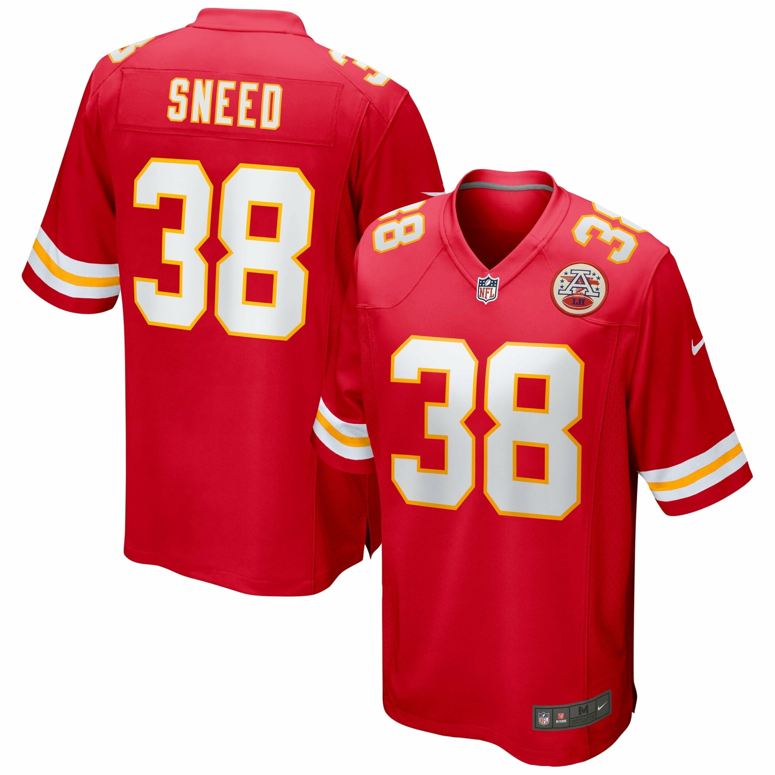 Men s Nike L Jarius Sneed Red Kansas City Chiefs Game Jersey