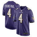 Men s Nike Jason Pierre-Paul Purple Baltimore Ravens Home Game Player Jersey