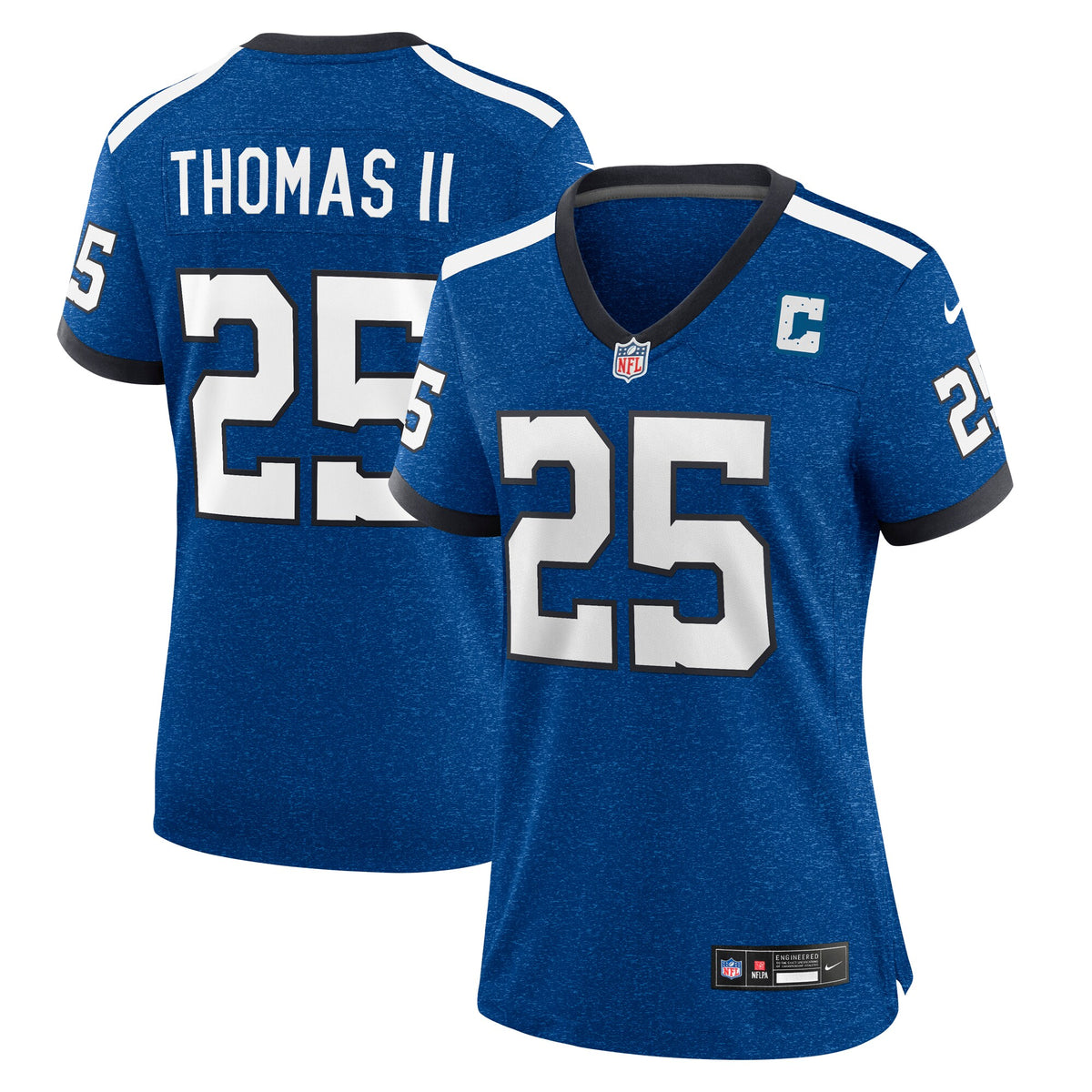 Rodney Thomas II Indianapolis Colts Nike Women s Indiana Nights Alternate Game Jersey   Royal