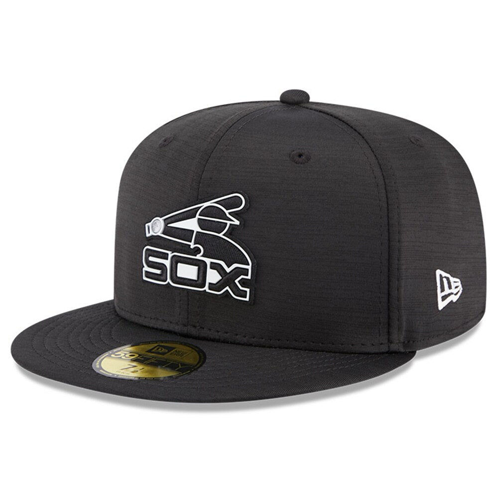 Chicago White Sox New Era 2023 Clubhouse 59FIFTY Fitted Hat - Black