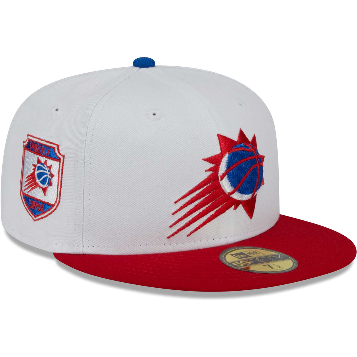 Phoenix Suns New Era 59FIFTY Fitted Hat - White/Red